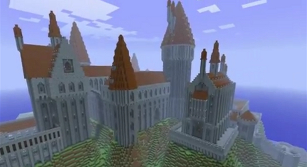 Карта Hogwarts Castle для Minecraft